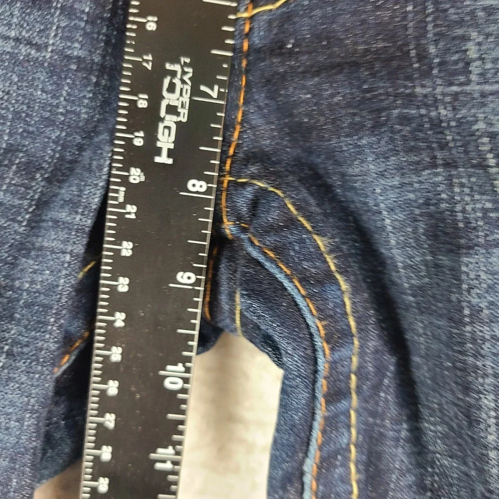 True Religion Jeans Womens 32x34 Blue Johnny Boot Cut Dark Wash Denim